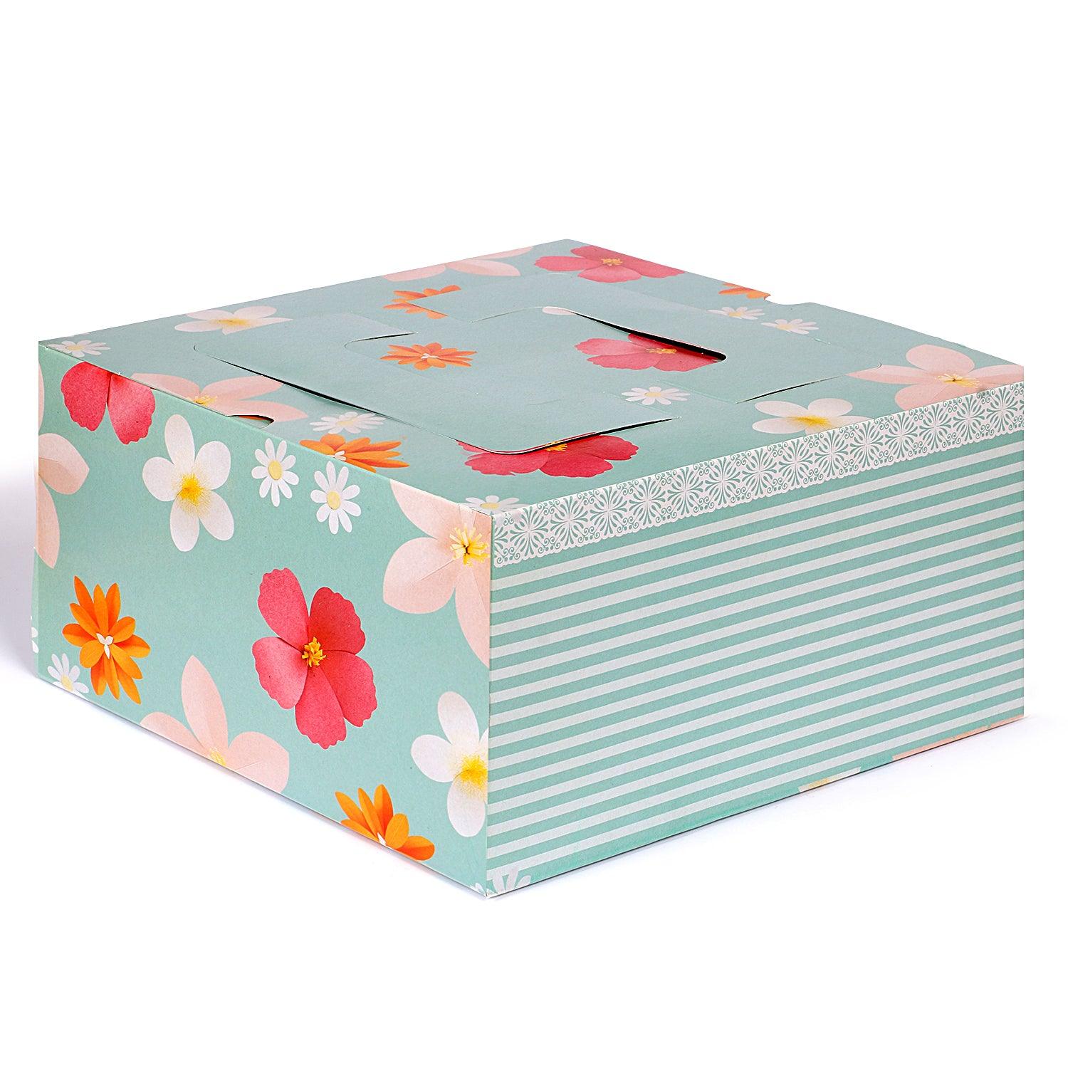 1 Kg Cake Box with Window | Cake Boxes Paper Packaging Box – Nice Packaging