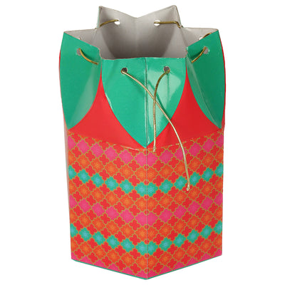 Hexagon Shape Multicolour Stylish Gift Box 
