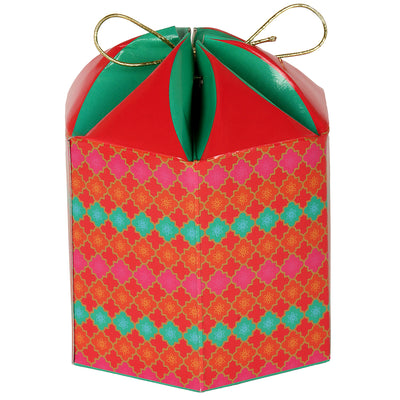 Hexagon Shape Multicolour Stylish Gift Box 