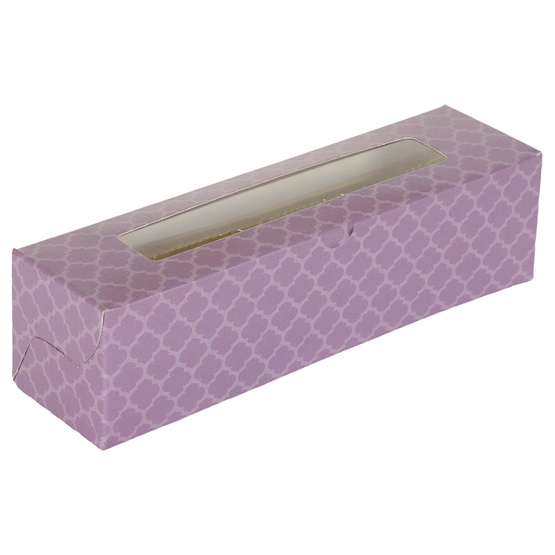 Rectangle Macaroon Box with Transparent Window