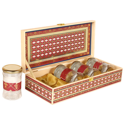Big Bhaji/Wedding/Best Wishes Box with 4 Jar