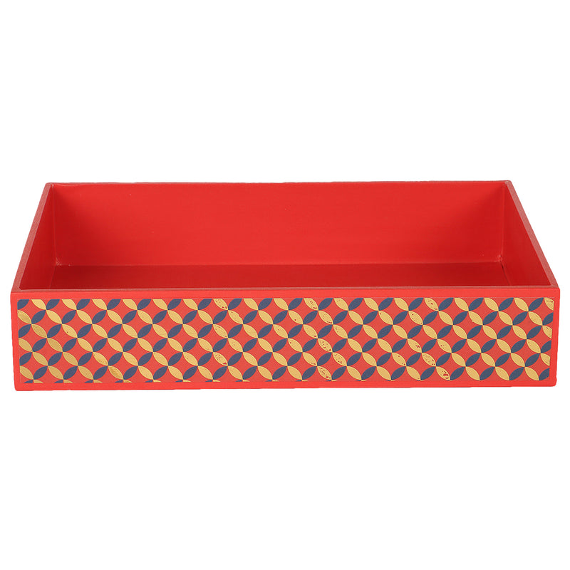 MDF Royal Look Multipurpose Tray ( 12x8x2.25 Inches ) 15020