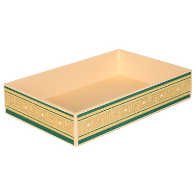 MDF Beautiful Design Lacquer Tray ( 16x12x2.5 inches ) 15018A