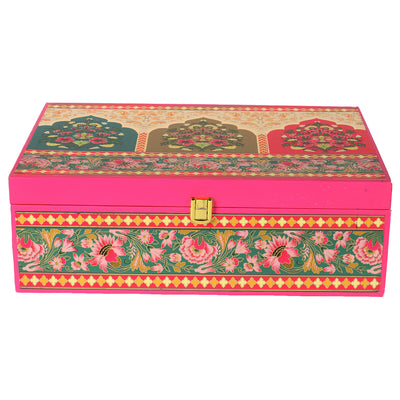 MDF Multipurpose Luxury Box ( 13.75x9.75x4.5 Inches ) 16017B