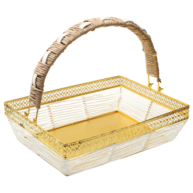 Empty Gift Basket Redgold Ribbon Bow Stock Photo 775630900 | Shutterstock