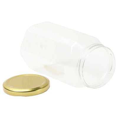 250 g Plastic jar with golden cap