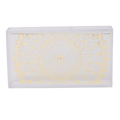 Empty Plastic Chocolate/Sweet Box (6x3.25x1.25) Inch 5905
