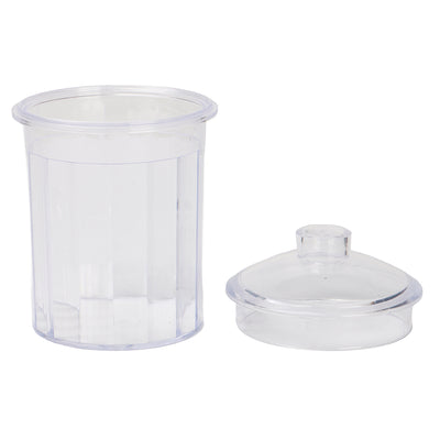 New Fancy Plastic Container (2.5x2.5x4 inch) 5908
