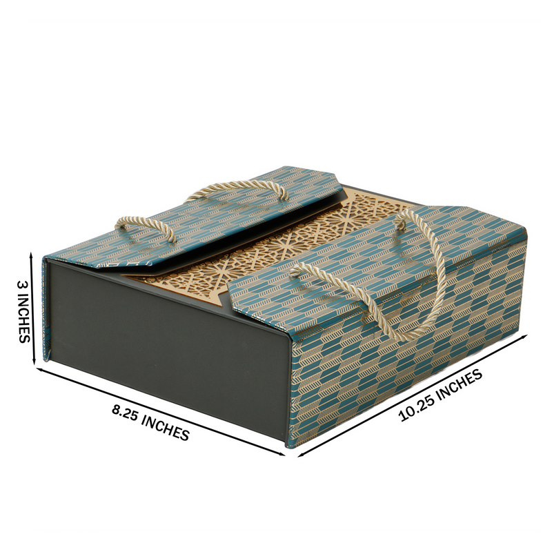 Magnetic Hamper Box with 4 jars (10.25x8.25x3) Inch 9091B