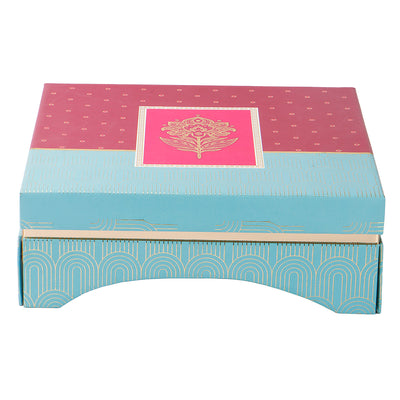 Beautiful Elegant Hamper box with 16 cavity (9.75x9.75x3.5) Inch 9023