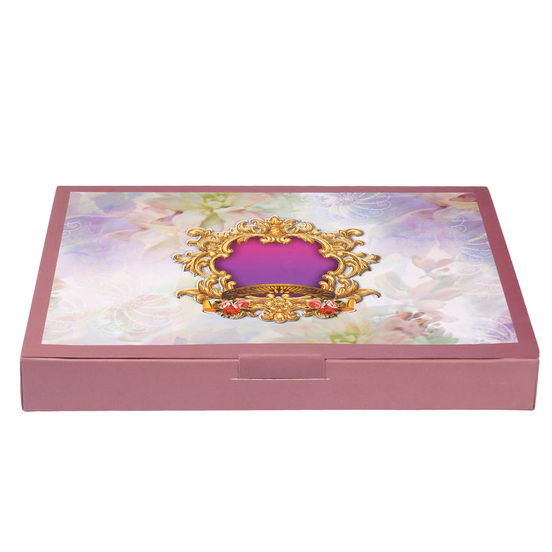 Printed box with 4 Compartments (10.5x7.25x1.25 inches) Box0032