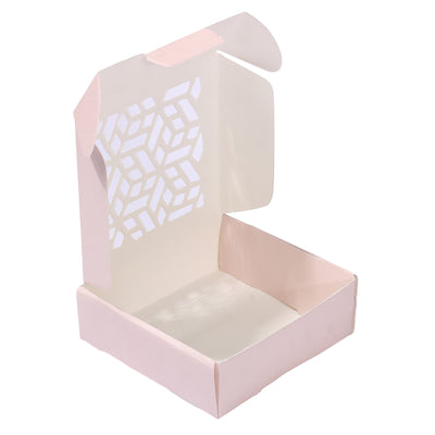 Chocolate/sweets unfolded Laser cut box (4x3.75x1.25inch) CH0401A