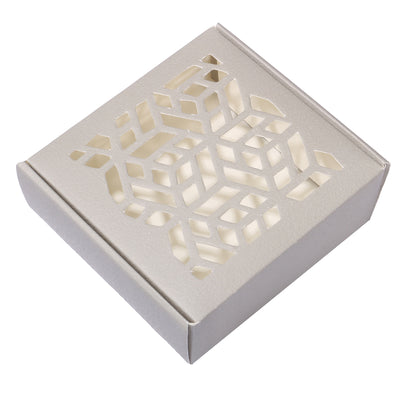 chocolate/sweets unfolded Laser cut box (4x3.75x1.25inch) CH0401D