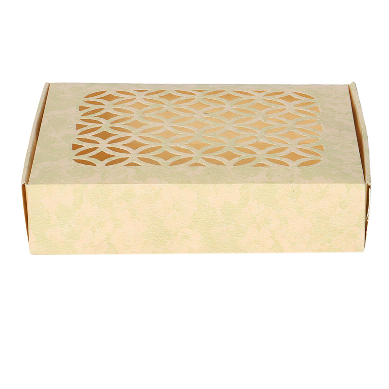 chocolate/sweets unfolded Laser cut box (4x3.75x1.25inch) CH0401E