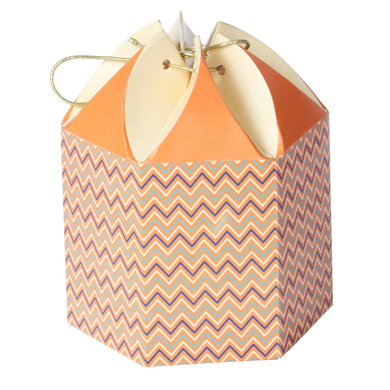 Hexagon Shape Multicolour Stylish Gift Box | Small gifting Boxes