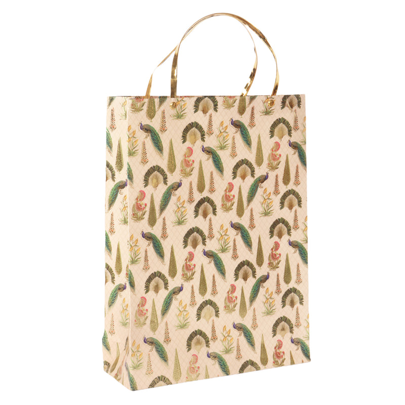 Peacock stylish Paper Bag (11x4x15 Inches) 13008