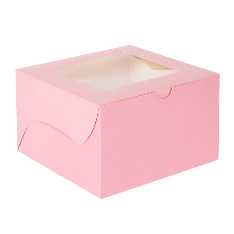 1/2 KG Pink Cake Box 13004 (8x8x5inch)