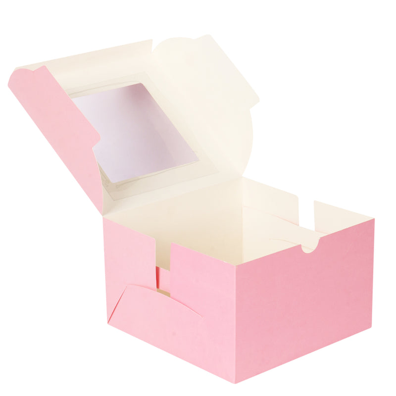 1/2 KG Pink Cake Box 13004 (8x8x5inch)