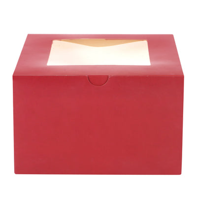 1/2 KG Red Cake Box 13004A (8x8x5inch)