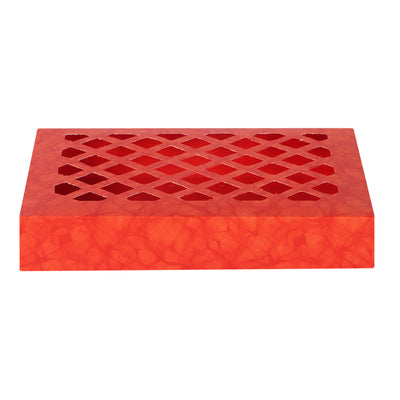 Light Red color Chocolate/sweets unfolded laser cut box 