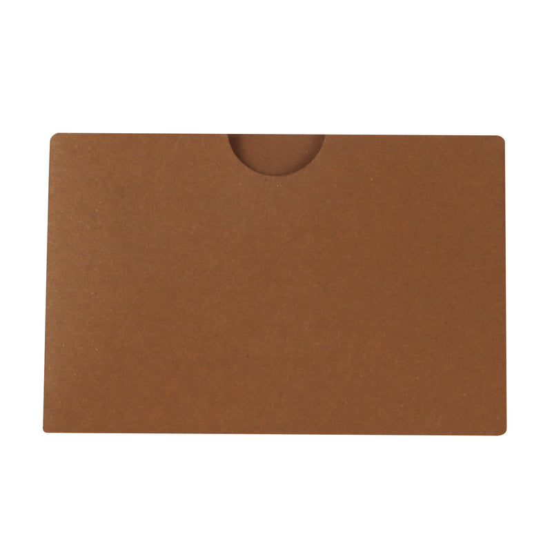 Designer lock small sampler paper box in Brown color (2.75x1.75x1.75inch) CP07