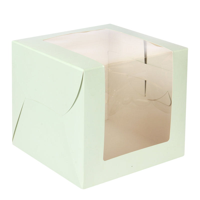 2KG Party Pop Green Cake Box  (10x10x9inch) 13007