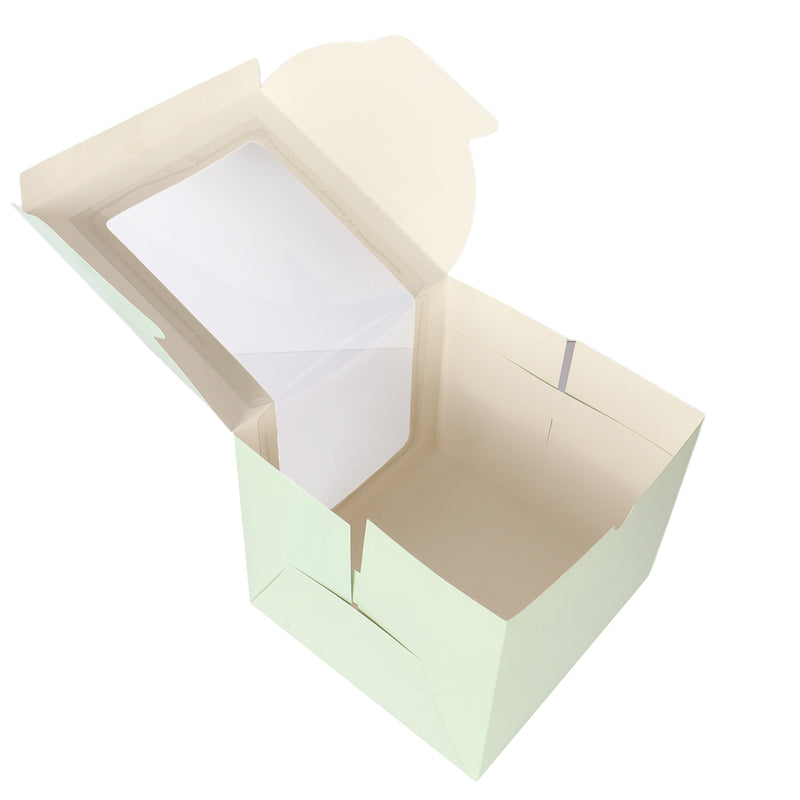 2KG Party Pop Green Cake Box  (10x10x9inch) 13007