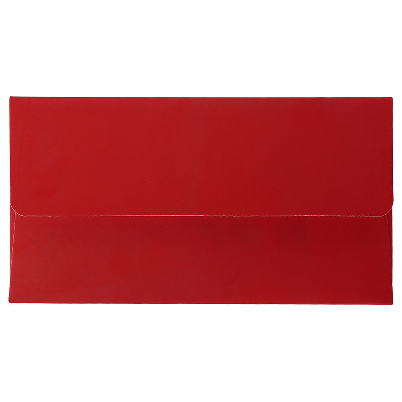Red Smooth Cash Envelope