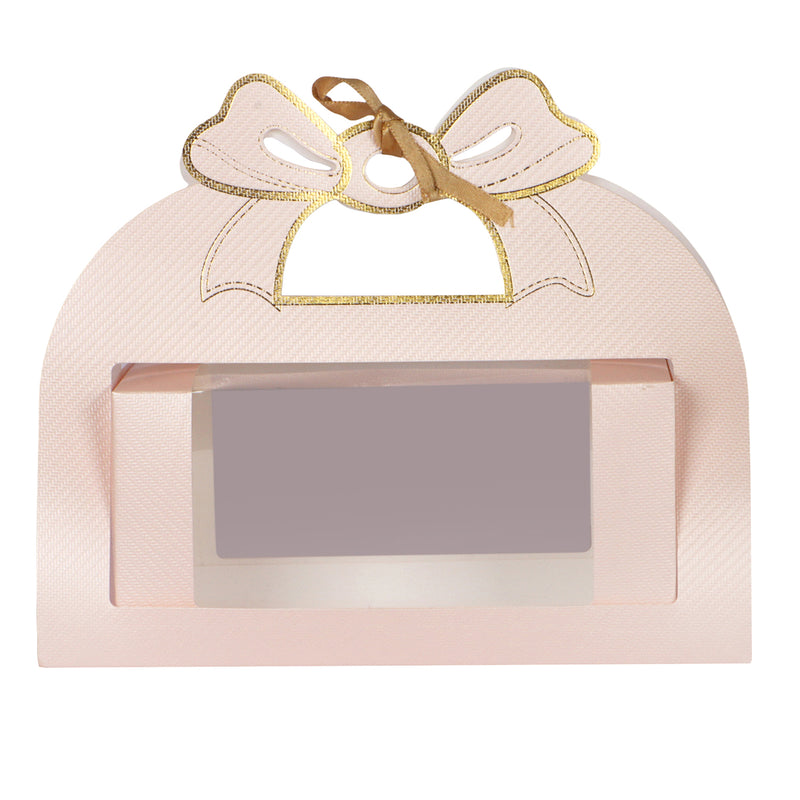 Beautiful Small Gift Box Buy From Nice Packaging. Dimensions: 9*3.75*7 Inches, Material: SBS 350 GSM, Color: Light Pink, Capacity: Up To 1kg.