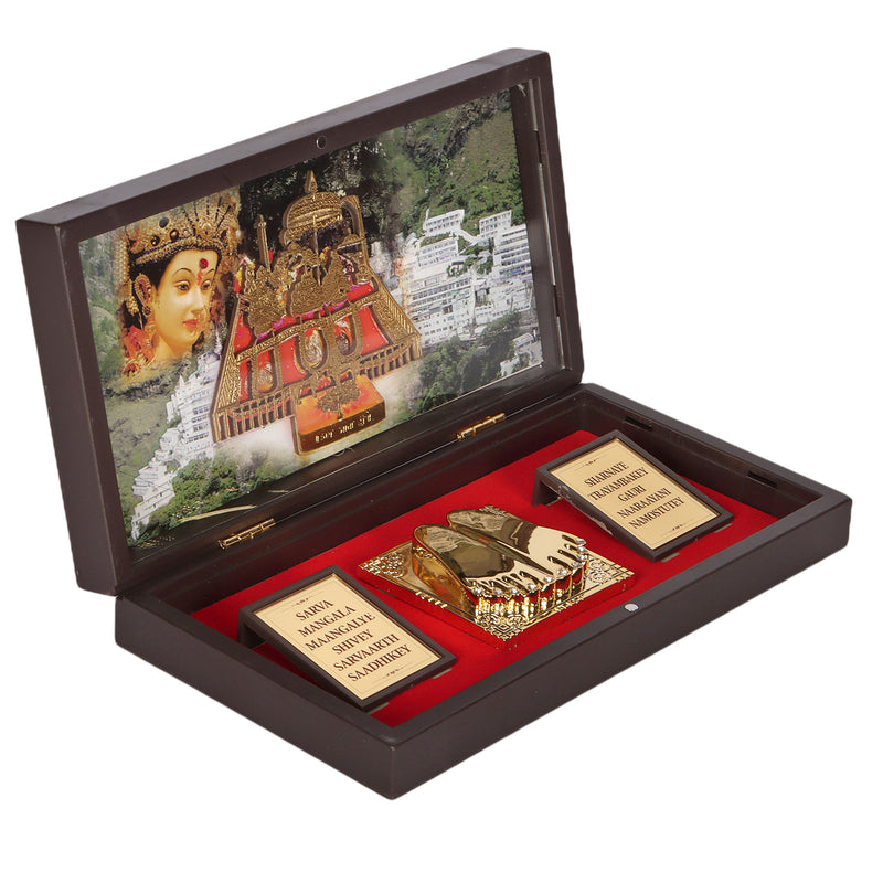 God Jai Mata Di Gift Box with Magnetic, Gift Item, Gift Box, Exclusive Gift box, (8.25x4.5x1.5 inch) God JM