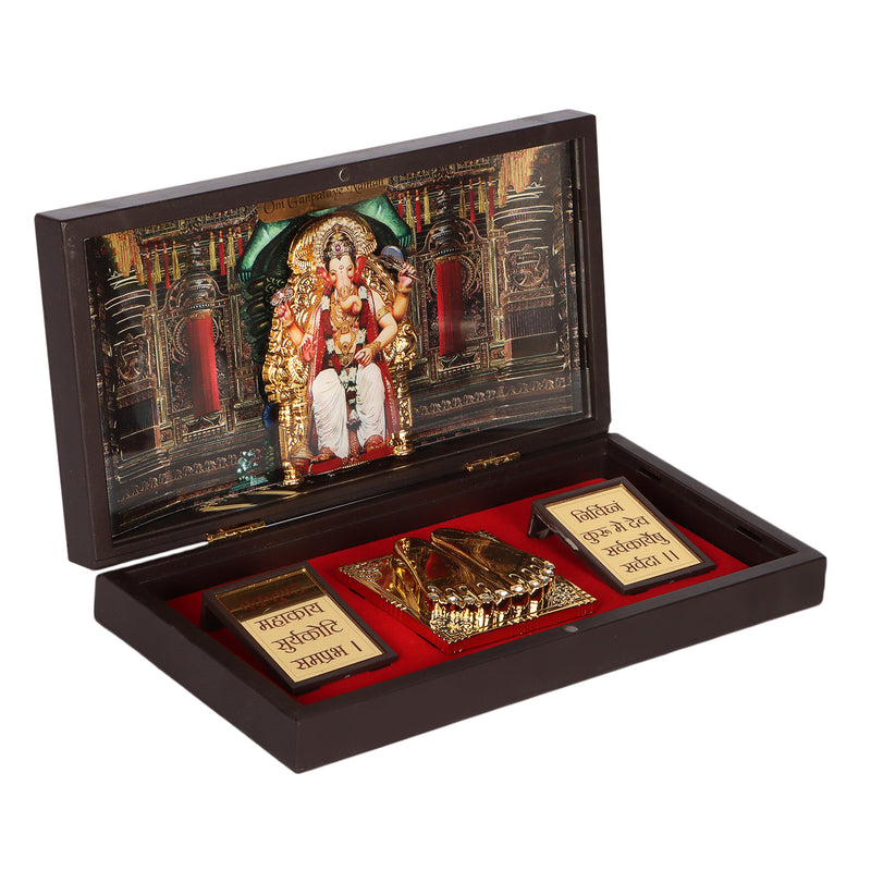 Shree Ganeshay Namah Gift Box with Magnetic