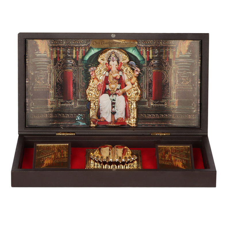 Shree Ganeshay Namah Gift Box with Magnetic