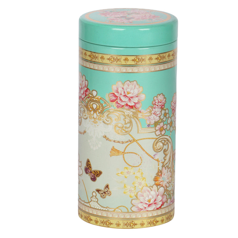 Air Tight Tins 245gm Beautiful Floral Printed 