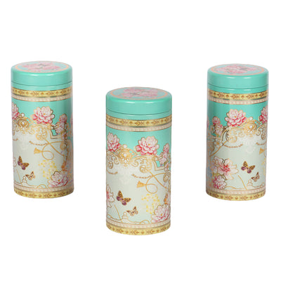 Air Tight Tins 245gm Beautiful Floral Printed 