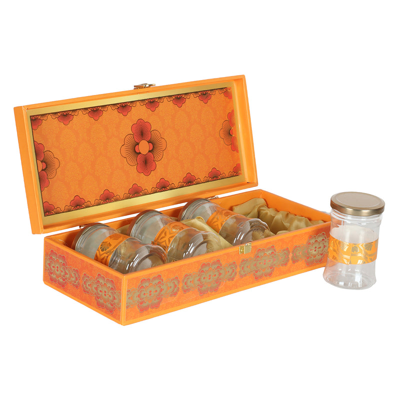 Big Bhaji/Wedding/Best Wishes Box with 4 Jar