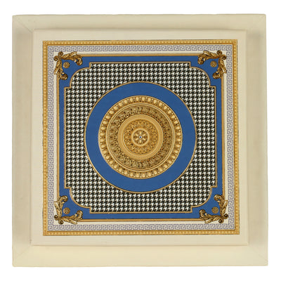 Medallion Print Cardbord Box with 16 Cavity ( 11.5x11.5x3.5 Inches ) 16019