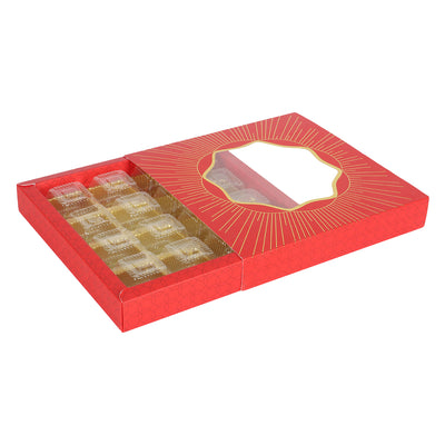 16 Cavity Chocolate Box without Cavity ( 8.5x8.5x1.25 Inches ) 12016C