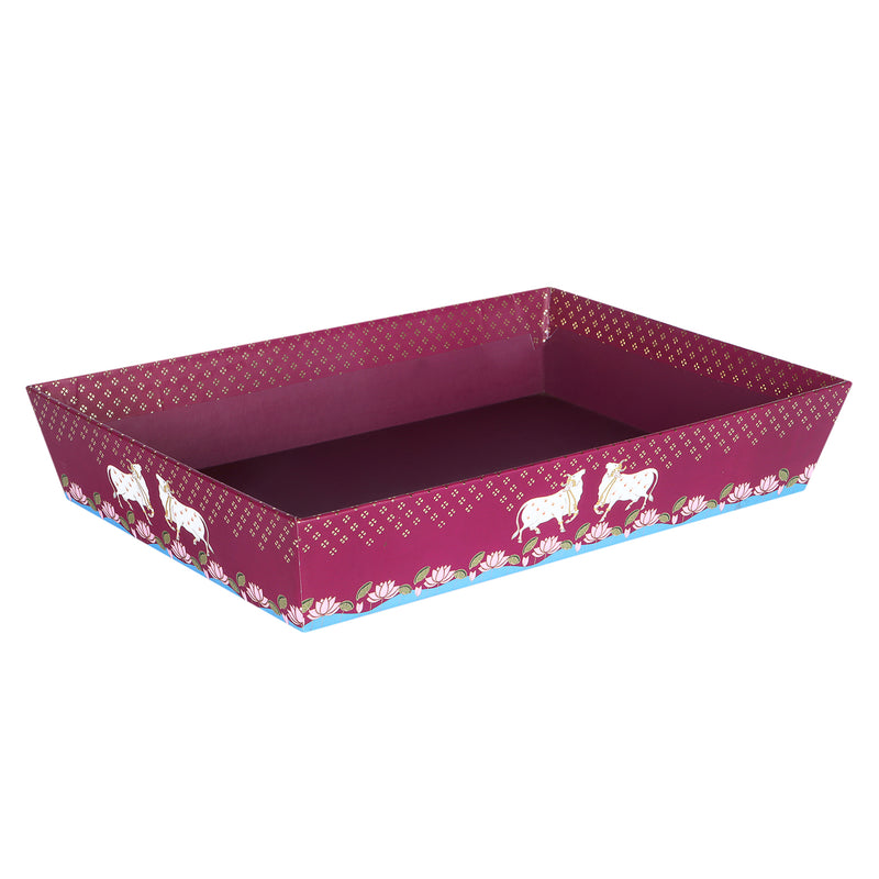 Beautifully Design Kappa Tray (14.5x9.5x3 Inches) 2137