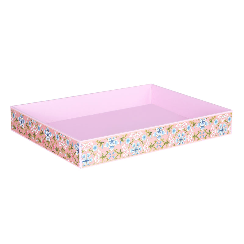 Beautifully Design MDF Multipurpose Gifting Tray (16x12x2.25 Inches) 9108