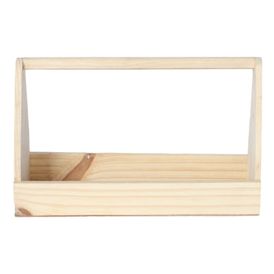 Pine Wood Tray with Handle ( 11x4.25x1.5 Inches ) 17017