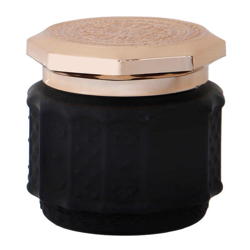 Matte Black Jar (3.75x3.75x3.5) Inch JAR_9903