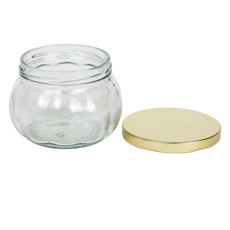 Muskmelon Jar (4x4x2.75) Inch JAR_9905