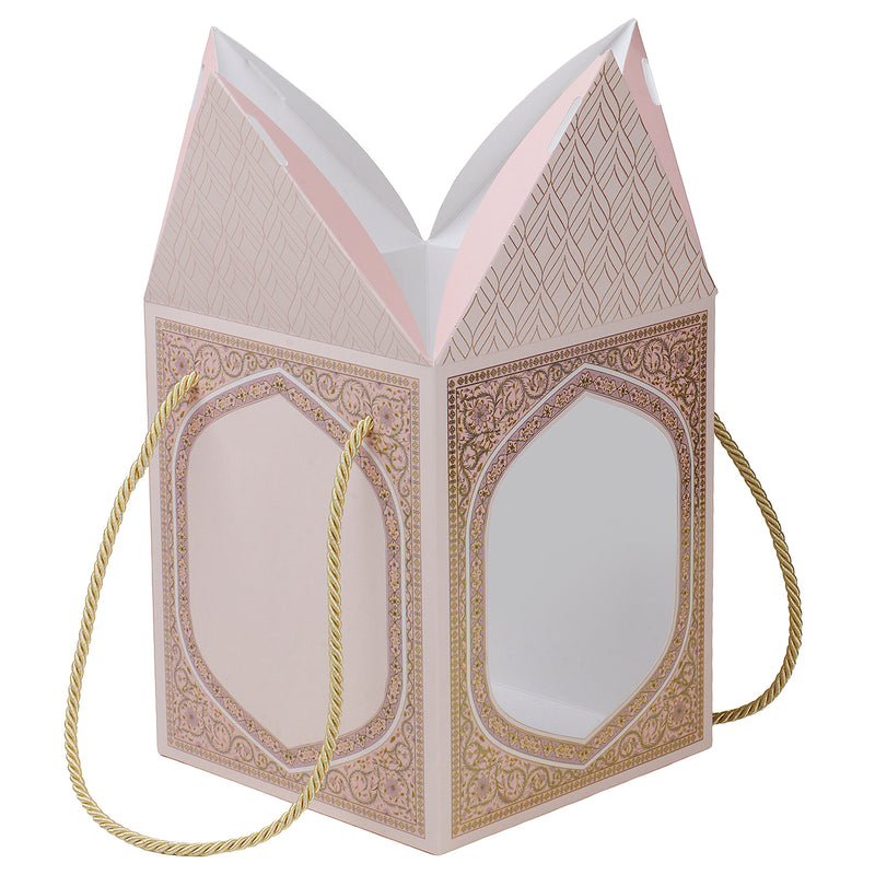 Hamper Box Multipurpose for Gifting and Packaging. Color: Oyster, Size: 7.25*7.25*12 Inches, Material: SBS 350 GSM from Nice Packaging