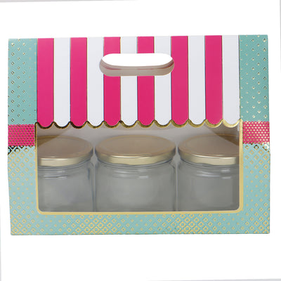 Small Gift Box With Handle (10..5x3.75x8 Inches) 9517