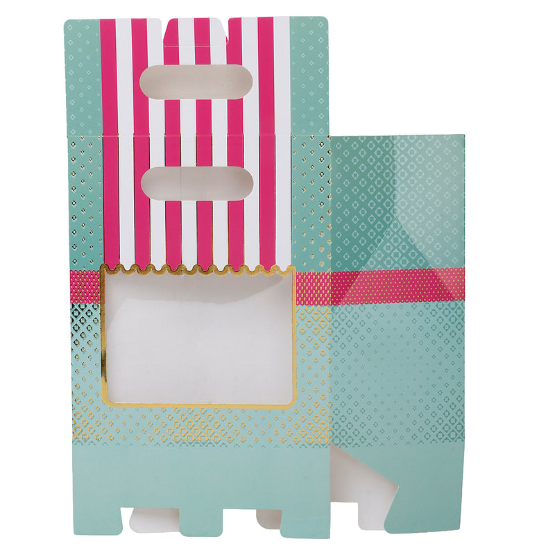 Small Gift  Box With Handle (7x3.75x8 Inches) 9518