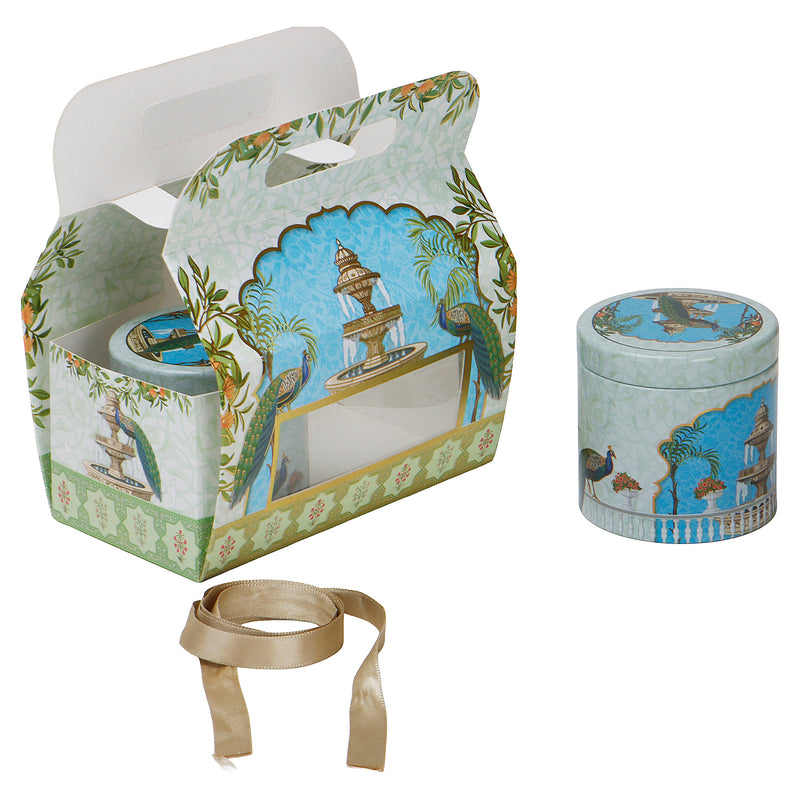 Pichwai Art Hamper Box ( 7x3.75x7 Inches ) 9502