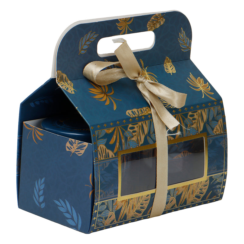 Floral Printed Hamper Box ( 7x3.75x7 Inches ) 9501