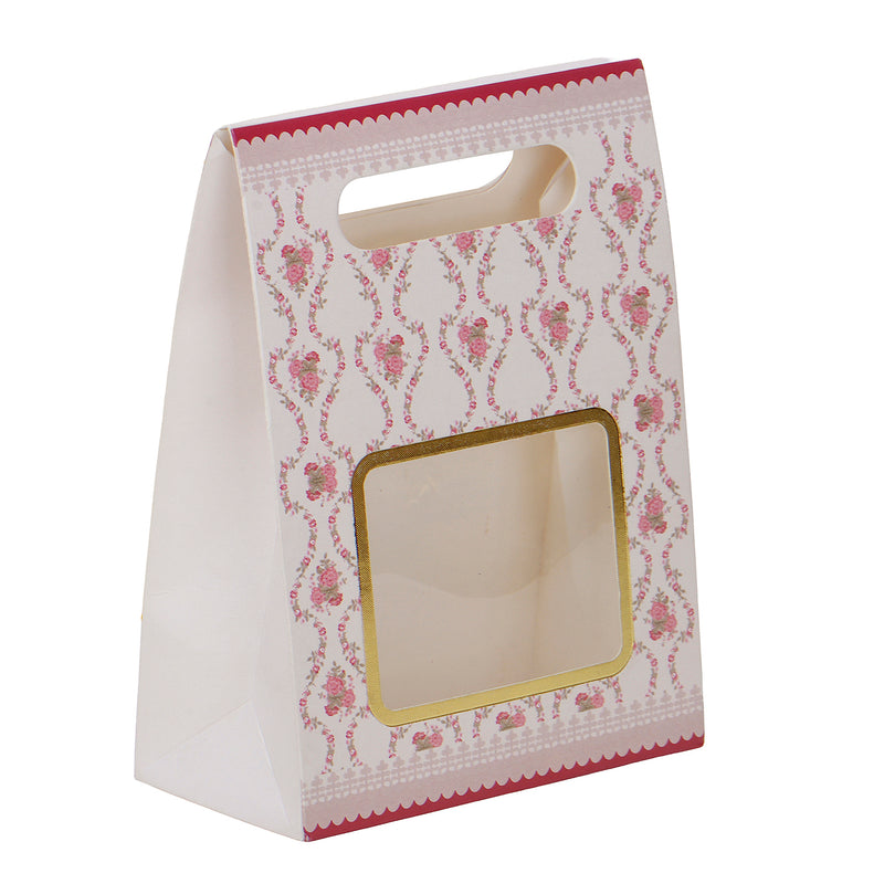 Floral Multi Purpose Small Bag ( 4.5x2.25x6 Inches ) 9409