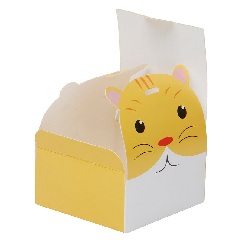 Cute Lion Kids Party favors multipurpose box ( 3.5x3.5x3.5 Inches ) 9402