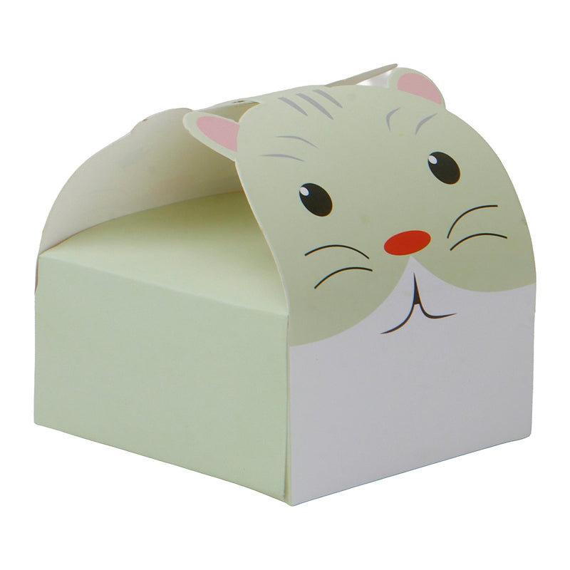 Cute Lion Kids Party favors multipurpose box ( 3.5x3.5x3.5 Inches ) 9402A